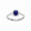 Bague Argent Rhodie Thabora