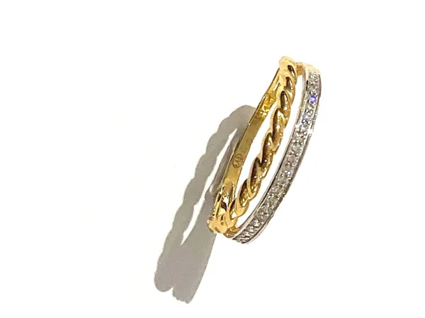 WhatsApp Image 2026-08-08 at 12.22.31 alliance double anneaux or bicolore 375/ oxydes de zirconium