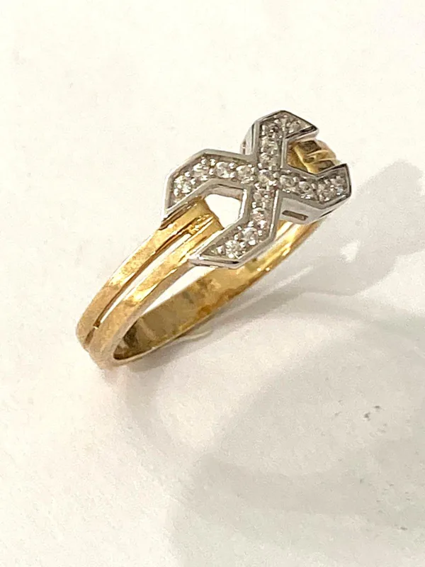 WhatsApp Image 2026-08-08 at 18.23.53 (1) bague infini bicolore or 375, oxydes de zirconium