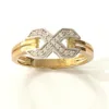 WhatsApp Image 2026-08-08 at 18.23.53 bague infini bicolore or 375, oxydes de zirconium