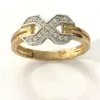WhatsApp Image 2026-08-08 at 18.23.53 (2) bague infini bicolore or 375, oxydes de zirconium