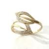 WhatsApp Image 2026-08-11 at 15.14.14 (1) bague feuilles bicolore or 375 / diamants