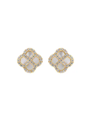 014810J (1) boucles d'oreilles argent doré