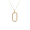 collier argent doré
