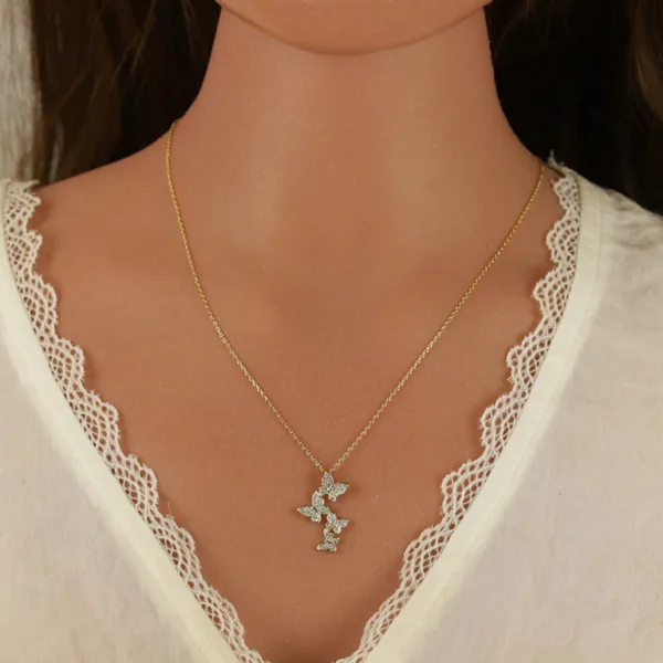 collier plaqué or
