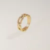 962463 (1) bague plaqué or