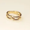 962463 (2) bague plaqué or