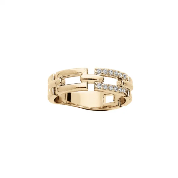 962463 bague plaqué or
