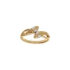 964418W bague plaqué or