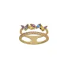 964739 (1) bague plaqué or
