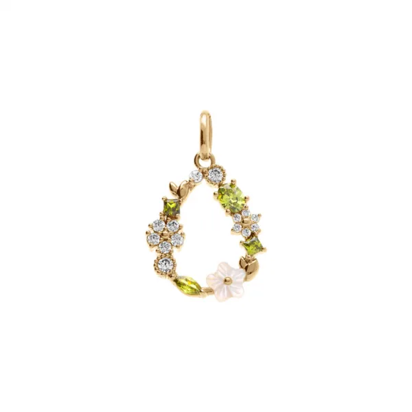 pendentif plaqué or