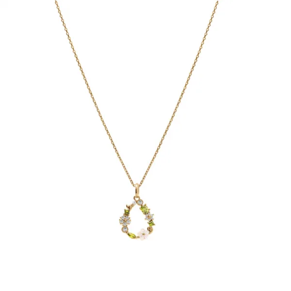 pendentif plaqué or